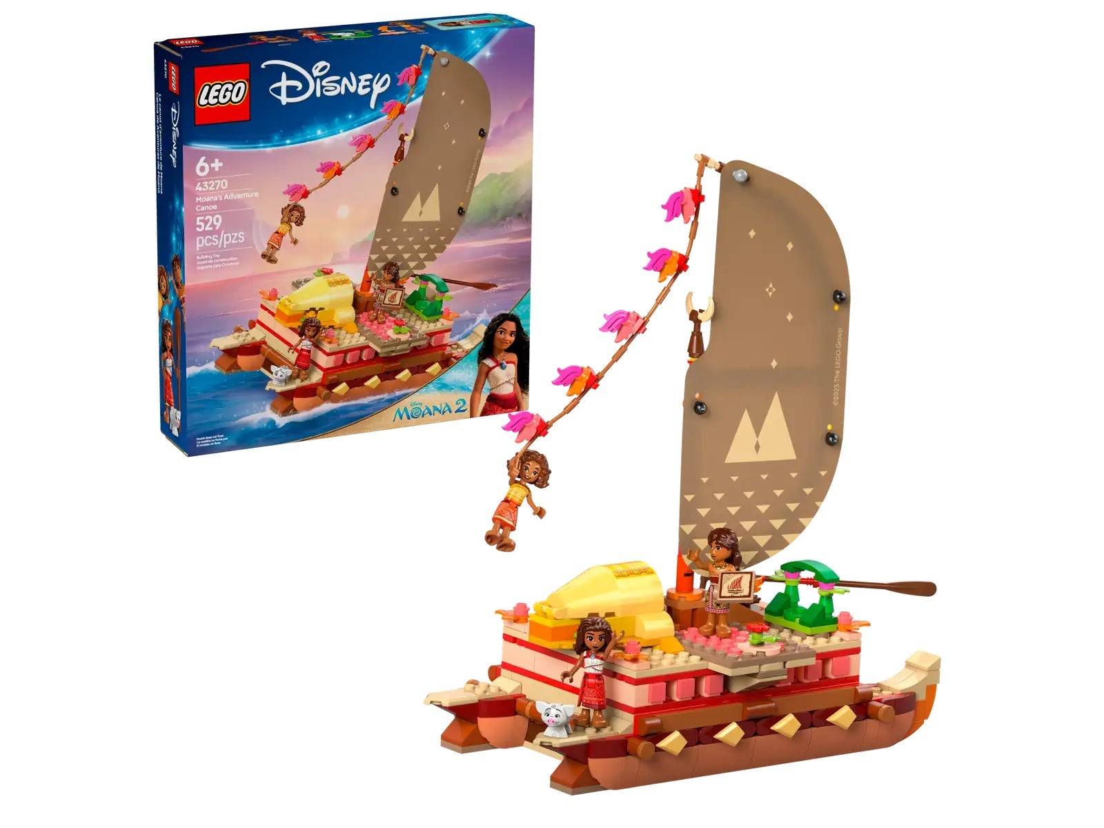 LEGO Moana's Adventure Canoe