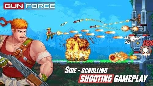 Gun Force: Action Shooting ภาพหน้าจอ 0