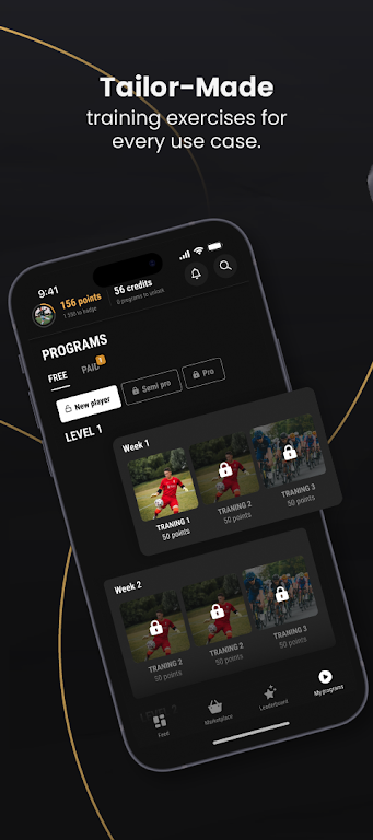 Ballers App: Football Training应用截图第1张