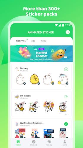 Animated Sticker Maker for WA ဖန်သားပြင်ဓာတ်ပုံ 1