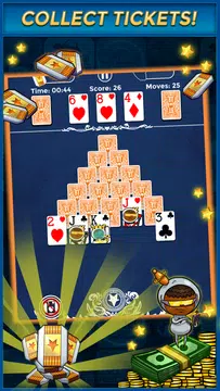 Pyramid Solitaire - Make Money स्क्रीनशॉट 1