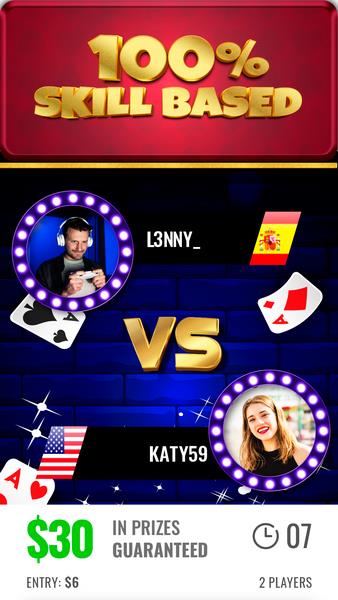 Solitaire Real Cash: Card Game Tangkapan skrin 2