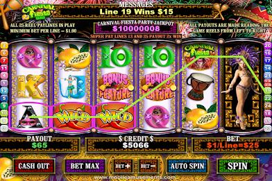 Carnival Fiesta Slots Скриншот 1