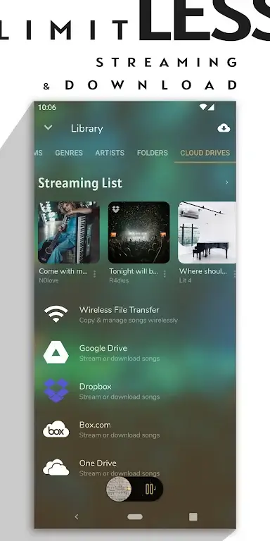 Flowie Music Player Captura de pantalla 3