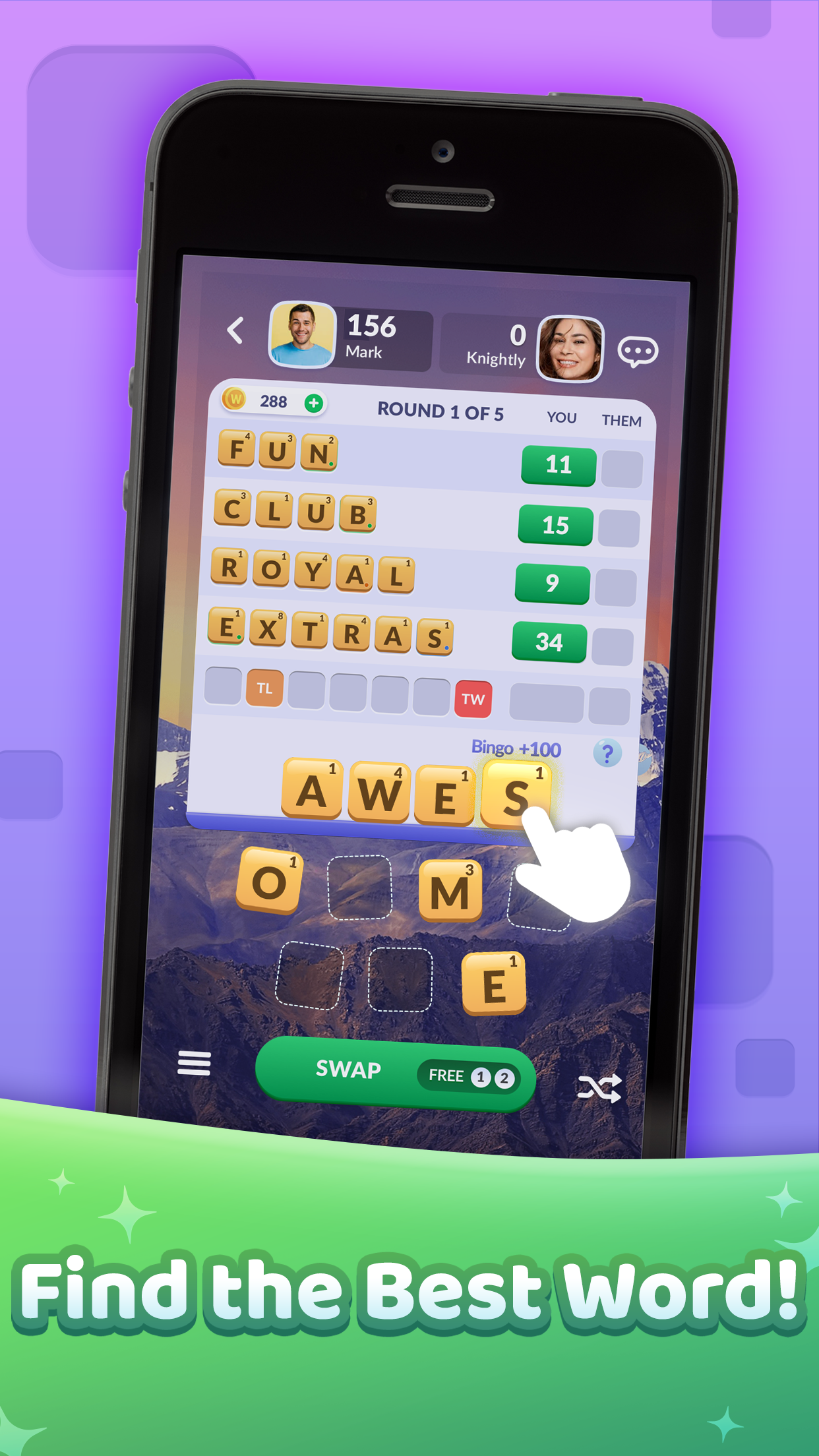 Word Roll - Word Bingo Screenshot 3