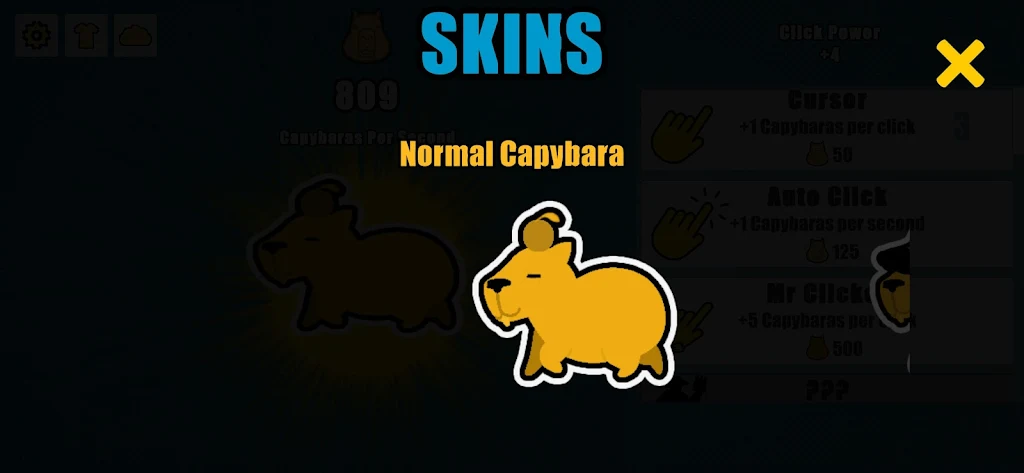 Capybara Clicker Ekran Görüntüsü 2