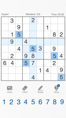 Sudoku-Classic Brain Puzzle Скриншот 0