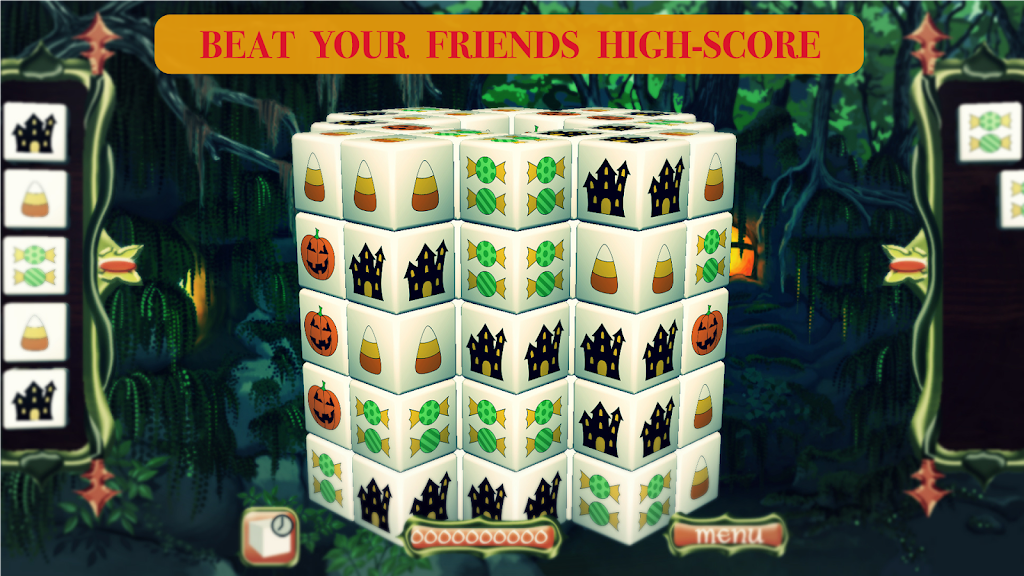 Fairy Mahjong Halloween Captura de pantalla 2