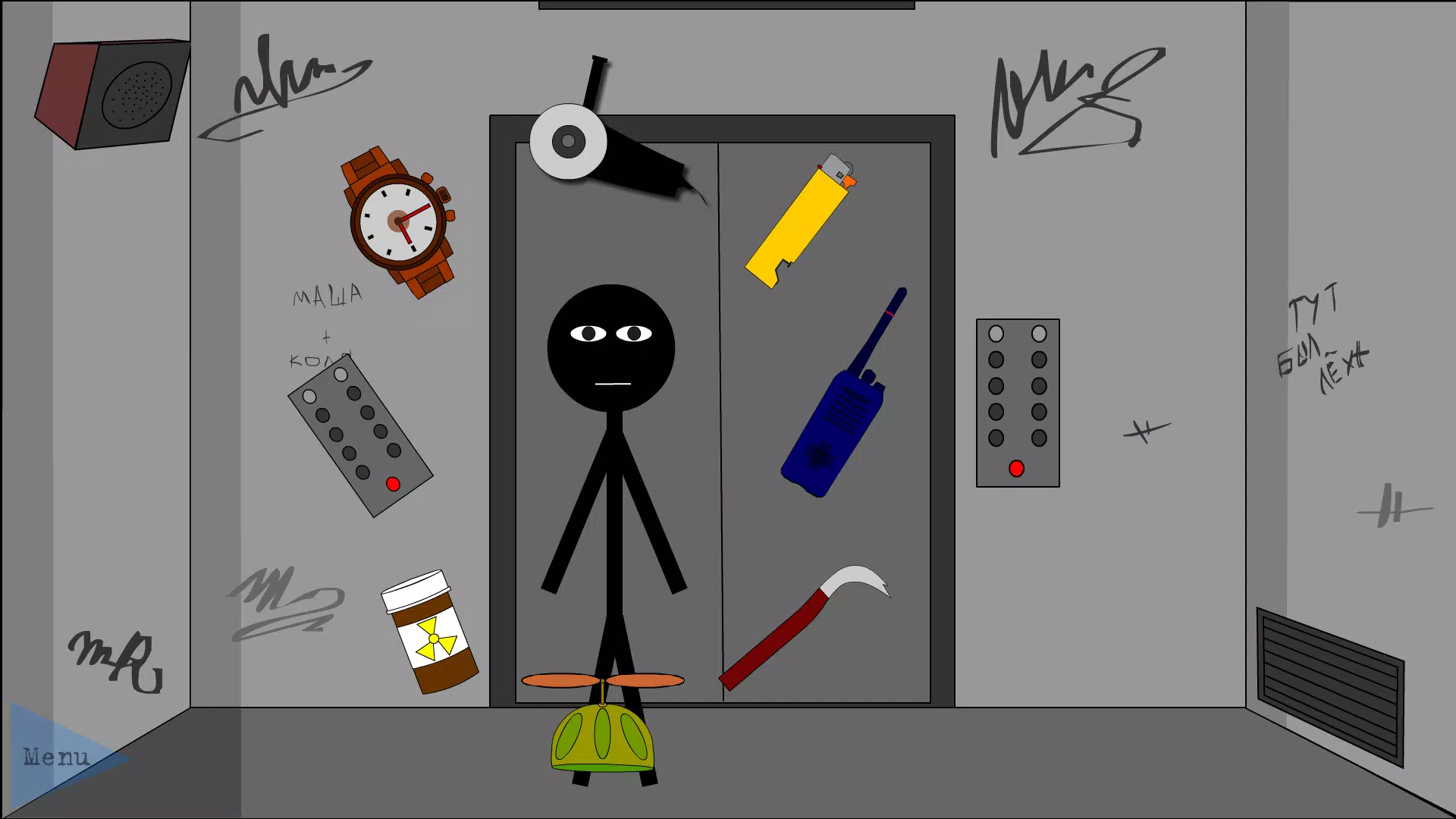 Schermata Stickman Escape Lift 0