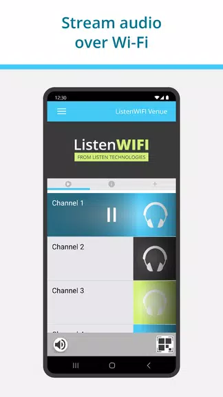 ListenWIFI Capture d'écran 0