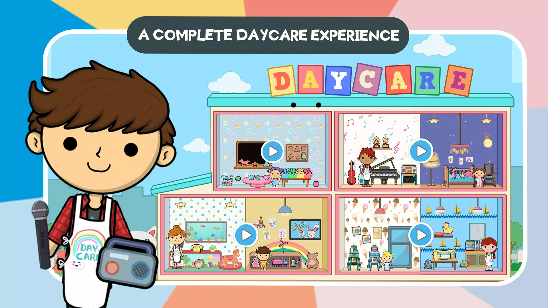 Lila's World: Daycare Captura de pantalla 0