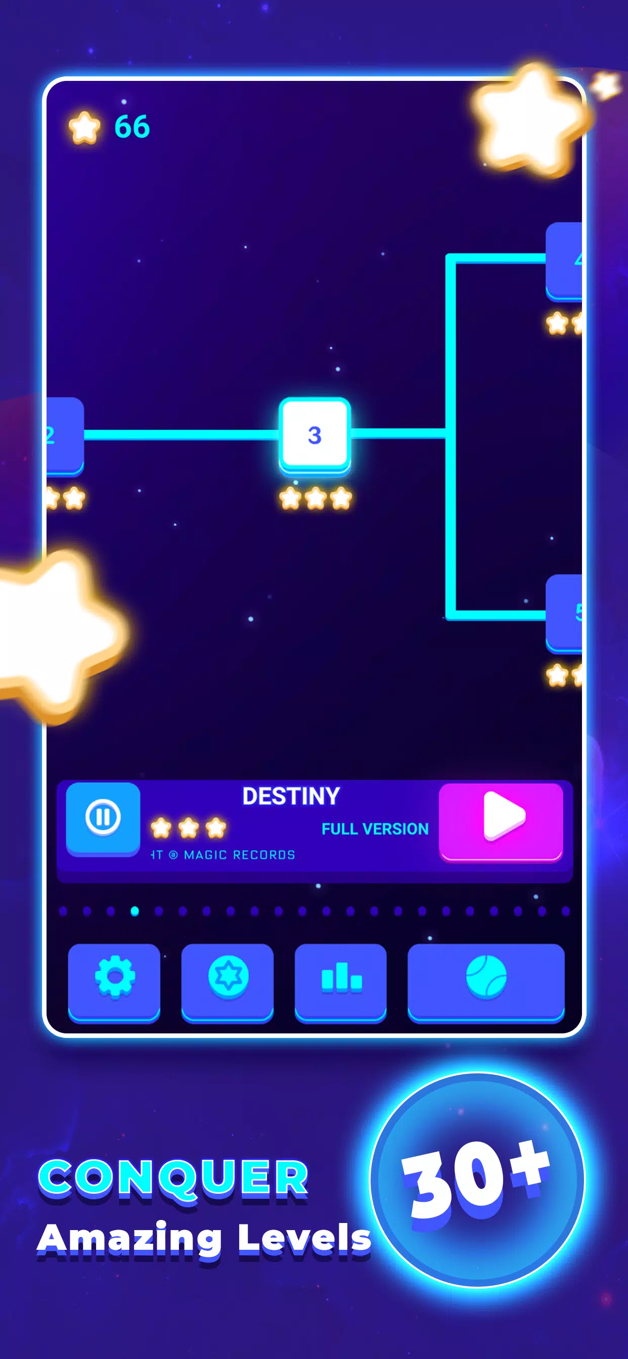 Jump Ball: Tiles and Beats Screenshot 0