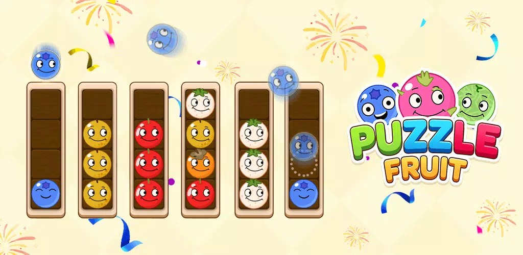 Fruit Puzzle: Color Puz Game Captura de tela 0