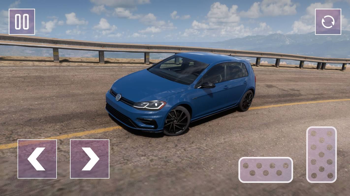 Real Racer Golf GTI Turbo Car Ekran Görüntüsü 2