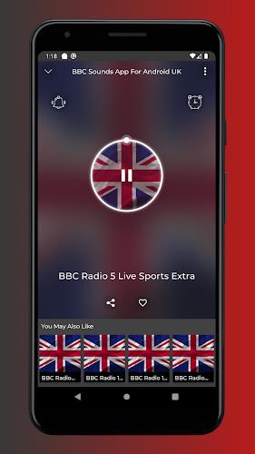 BBC Sounds App For Android UK スクリーンショット 1