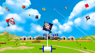 Osman Gazi kite flying 3d game Zrzut ekranu 3