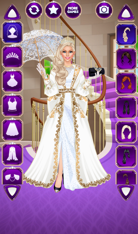 Royal Dress Up - Fashion Queen Schermafbeelding 1