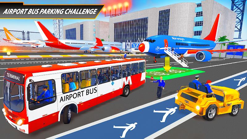 City School Bus Driving Sim 3D ภาพหน้าจอ 1