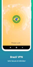 Brazil VPN: Unlimited & Secure Tangkapan skrin 0