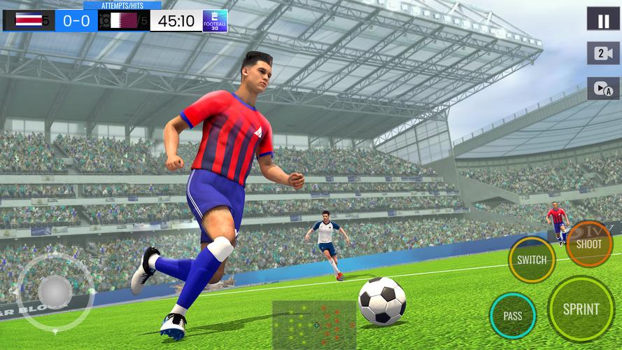 Football 3D Star Captura de tela 2