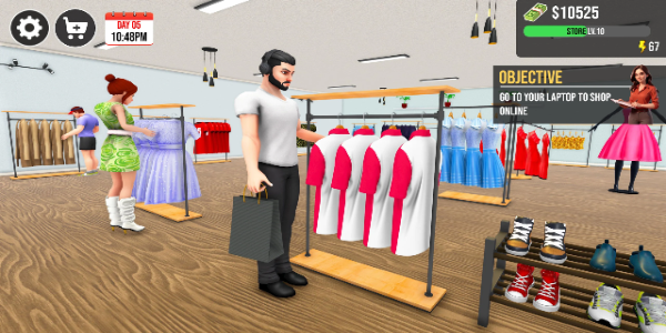 My Clothing Store Simulator 3d स्क्रीनशॉट 2