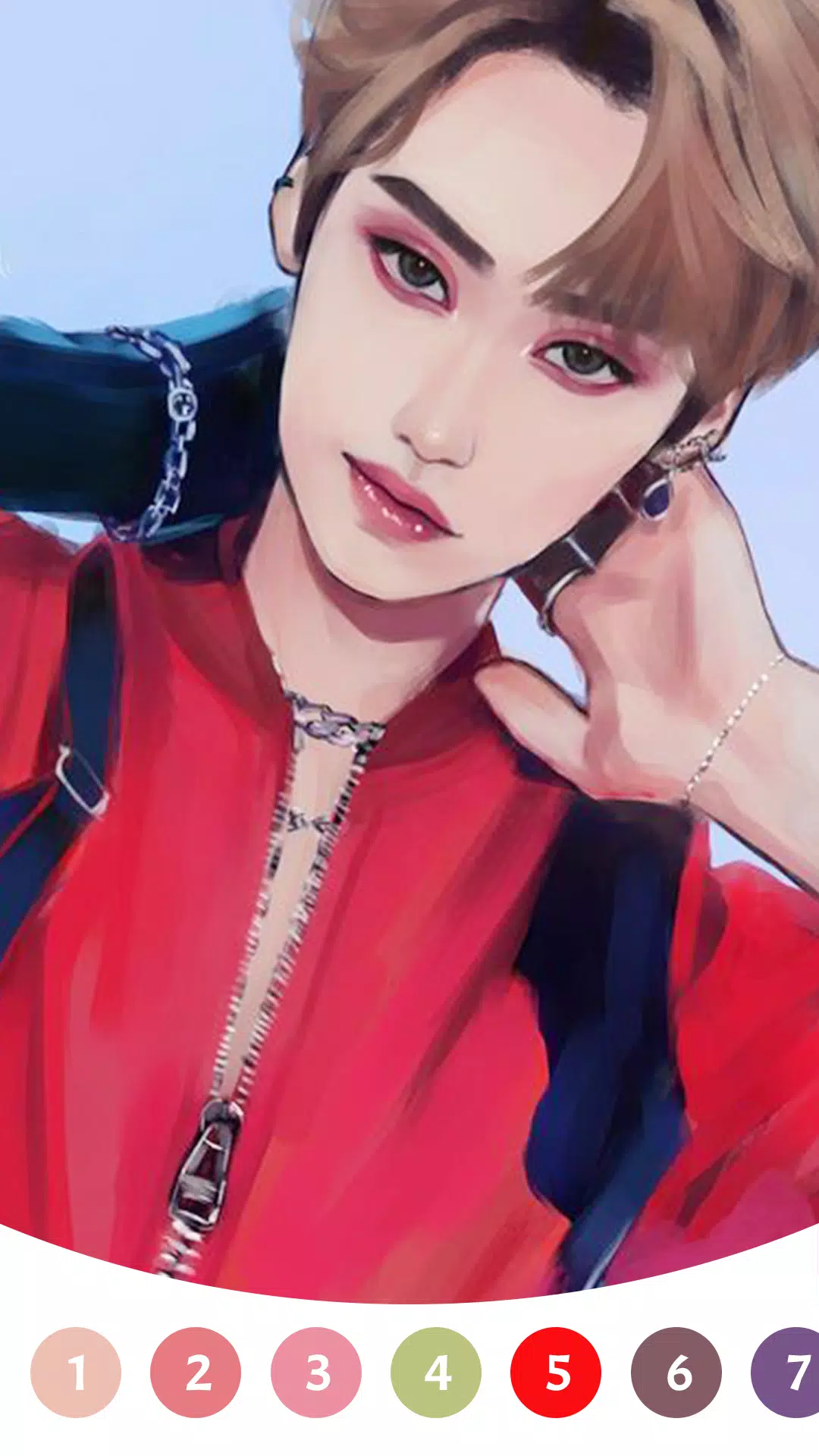 Stray Kids Paint by Number Скриншот 2