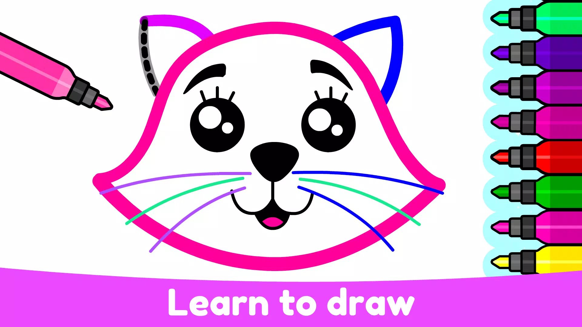 Kids Drawing & Coloring Games应用截图第0张