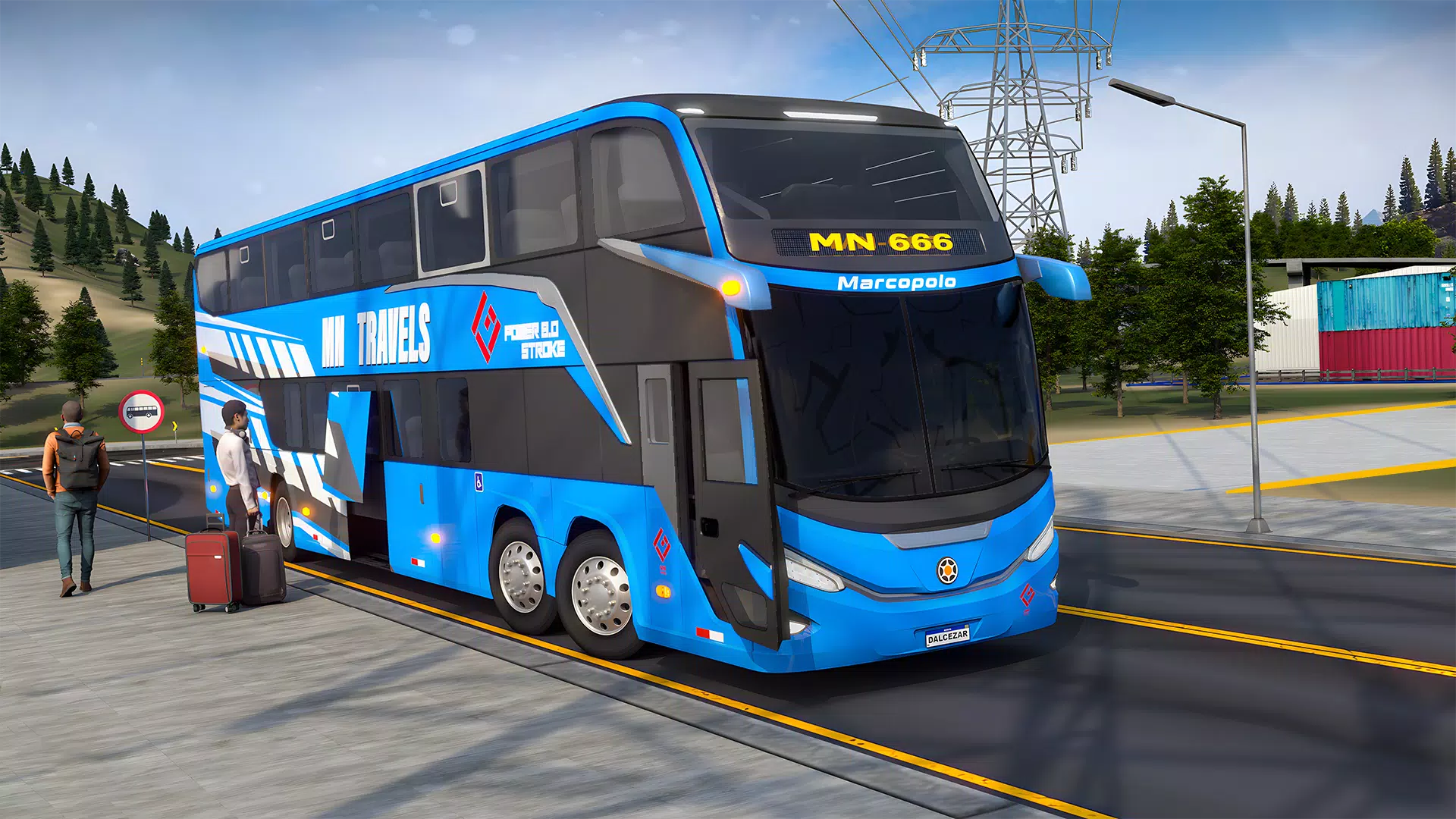 Bus Coach Simulator: City Bus Capture d'écran 3