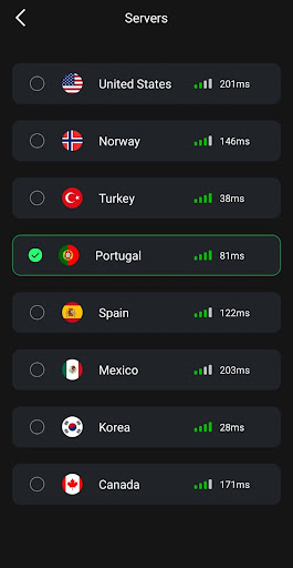 Galaxy Proxy VPN Captura de tela 3