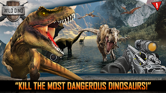 Wild Dino Hunting Jungle Games ภาพหน้าจอ 0