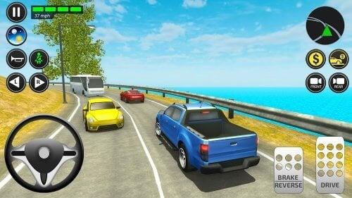 Car Driving Game ဖန်သားပြင်ဓာတ်ပုံ 2