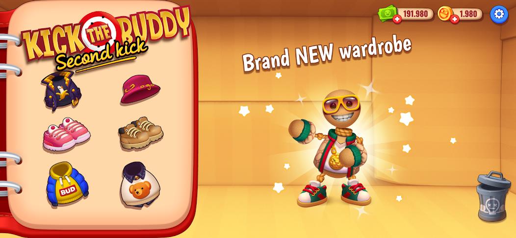 Kick The Buddy: Second Kick Mod Ảnh chụp màn hình 2