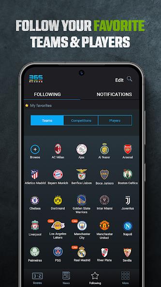 365Scores: Live Ticker Screenshot 0