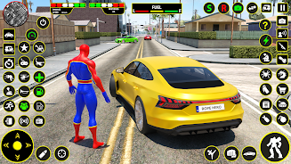 Spider Robot Hero Car Games स्क्रीनशॉट 0