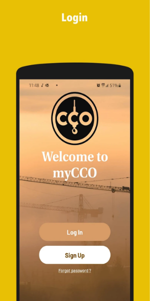 myCCO portal Captura de tela 2