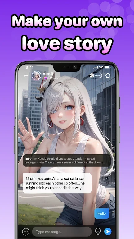 Schermata LivelyAI-AI Roleplay chat 3