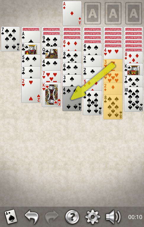 Yukon Gold Solitaire Demo ภาพหน้าจอ 2