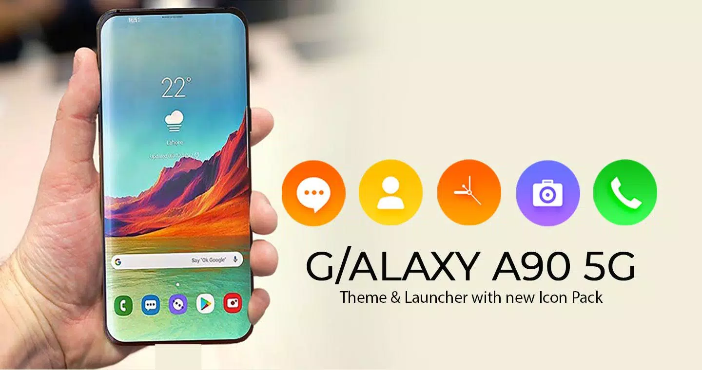 Samsung Galaxy A90 5G Launcher应用截图第1张