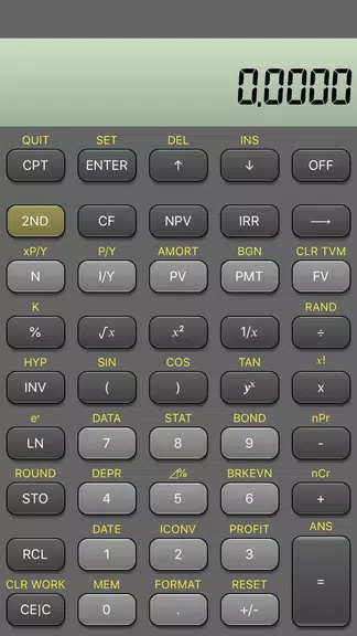 BA Financial Calculator スクリーンショット 1