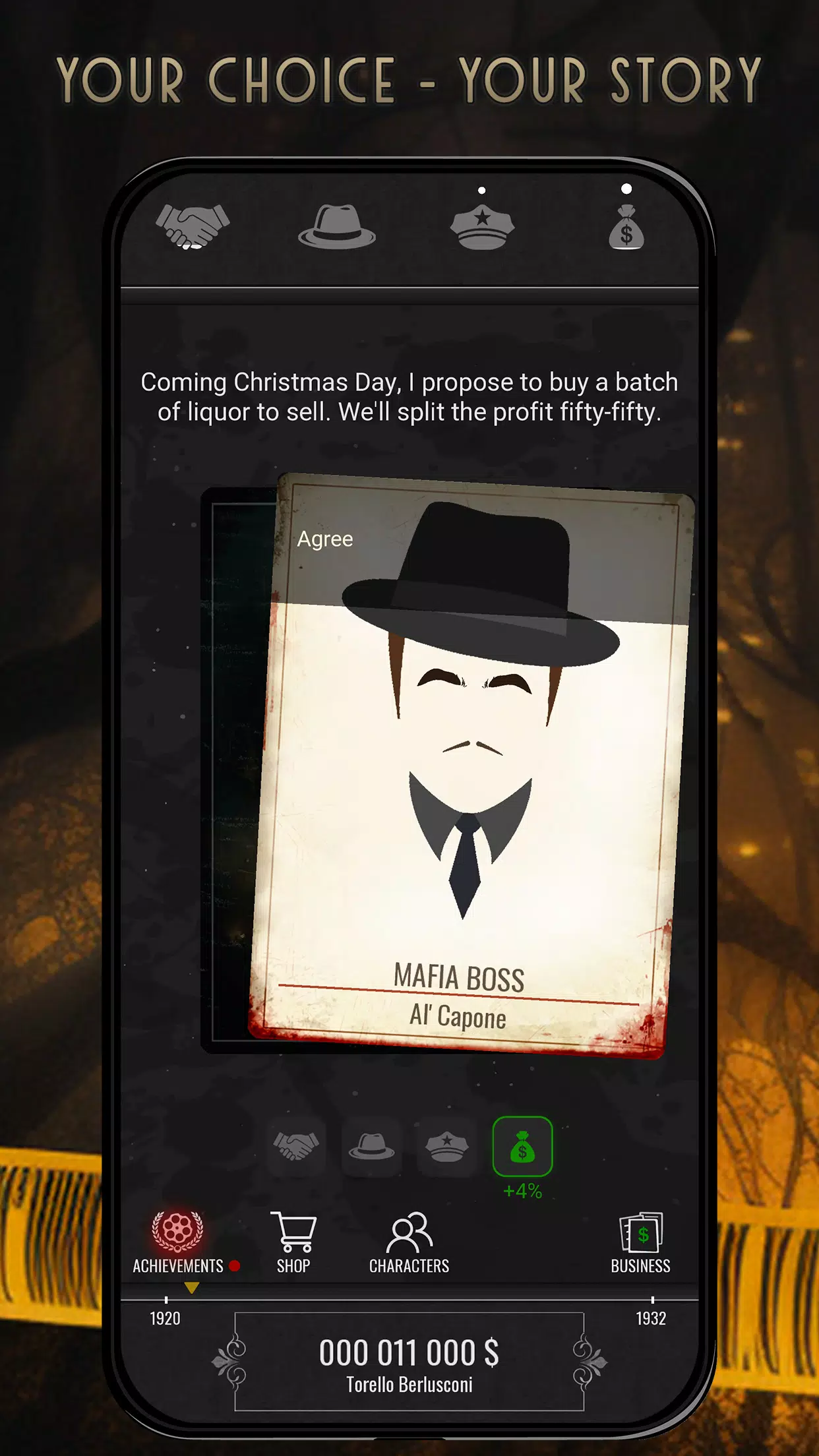 Mafia Reigns Captura de tela 0