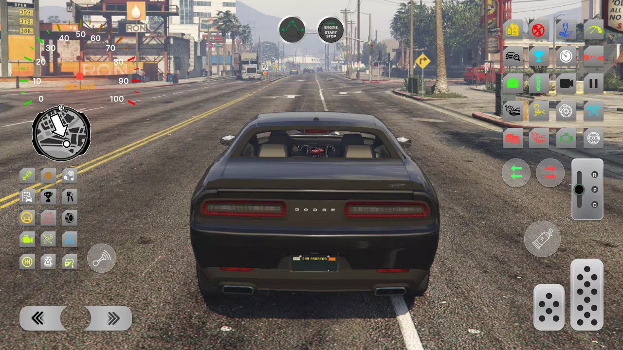 Dodge Demon Hellcat Simulator Captura de pantalla 1