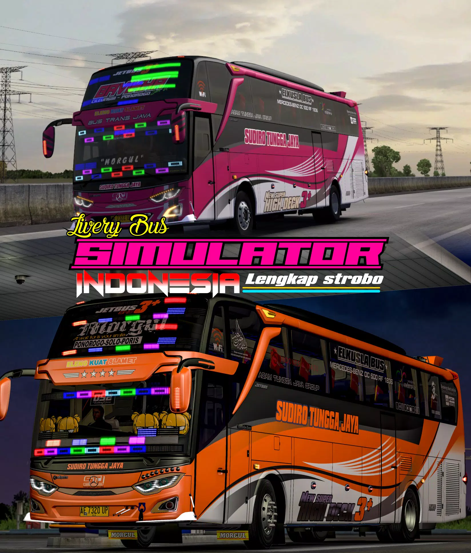 Skin Bus Simulator Indonesia Ảnh chụp màn hình 0