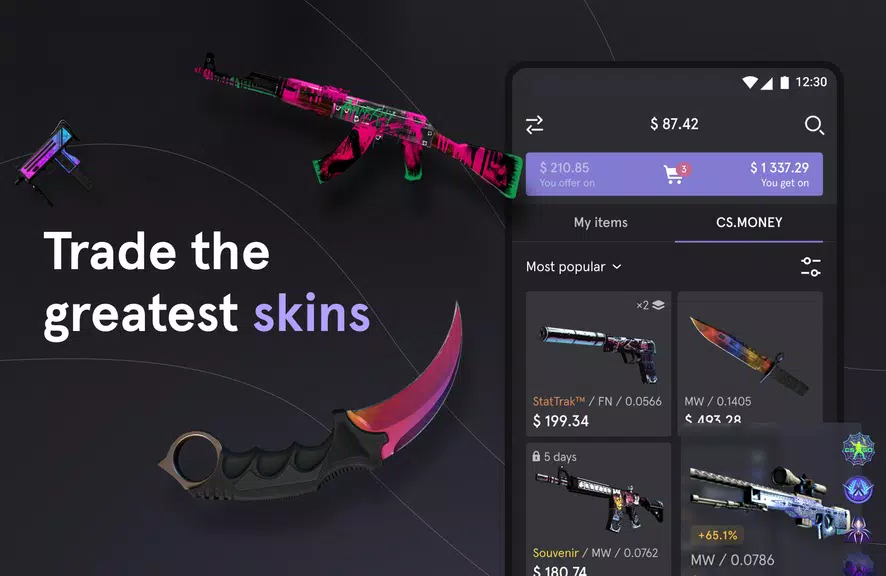 CS.MONEY ‒ Trade CS:GO skins Captura de pantalla 0