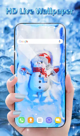 Christmas Wallpaper Theme HD Captura de pantalla 0