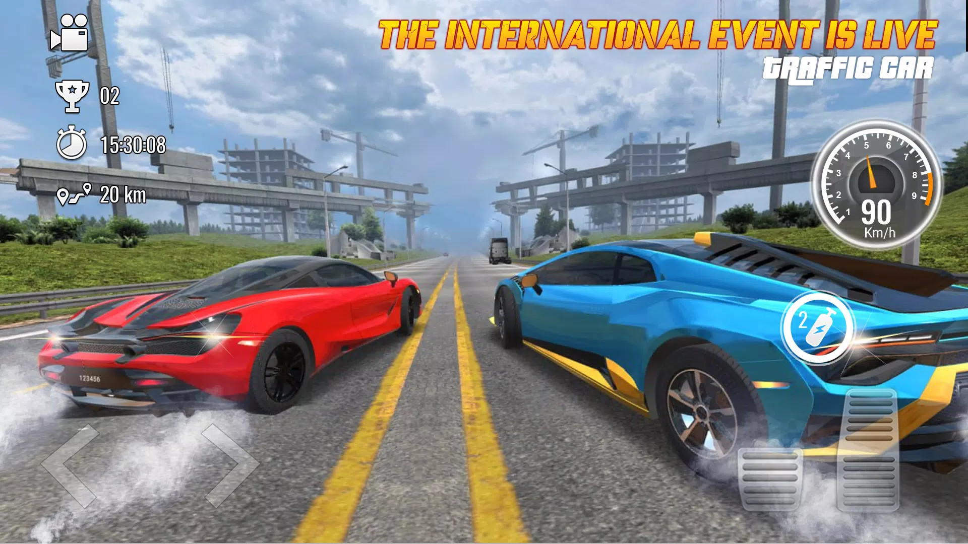 Ultimate Traffic Driving Car 스크린샷 0