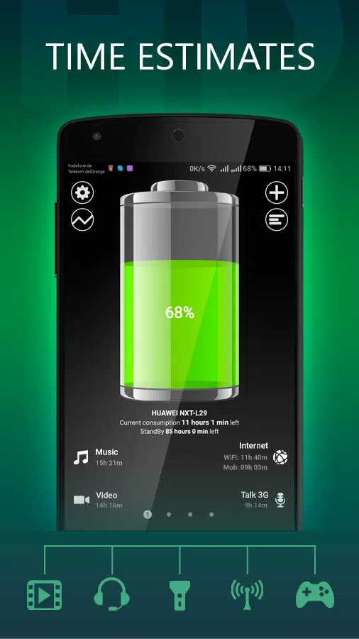 Battery HD Скриншот 1