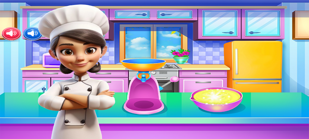 game cooking candy decoration ဖန်သားပြင်ဓာတ်ပုံ 2