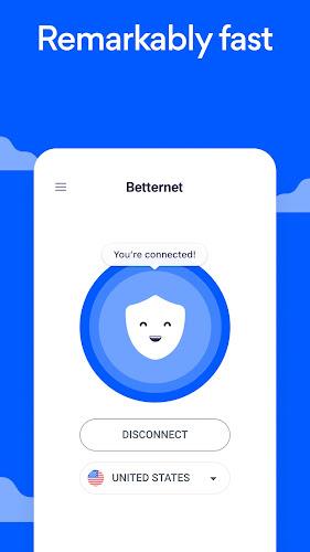 Betternet VPN: Unlimited Proxy Ảnh chụp màn hình 1