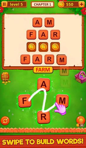 Word Connect 2024 - Word Farm Zrzut ekranu 0