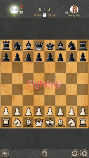 Chess - Funny Character  2 players स्क्रीनशॉट 0